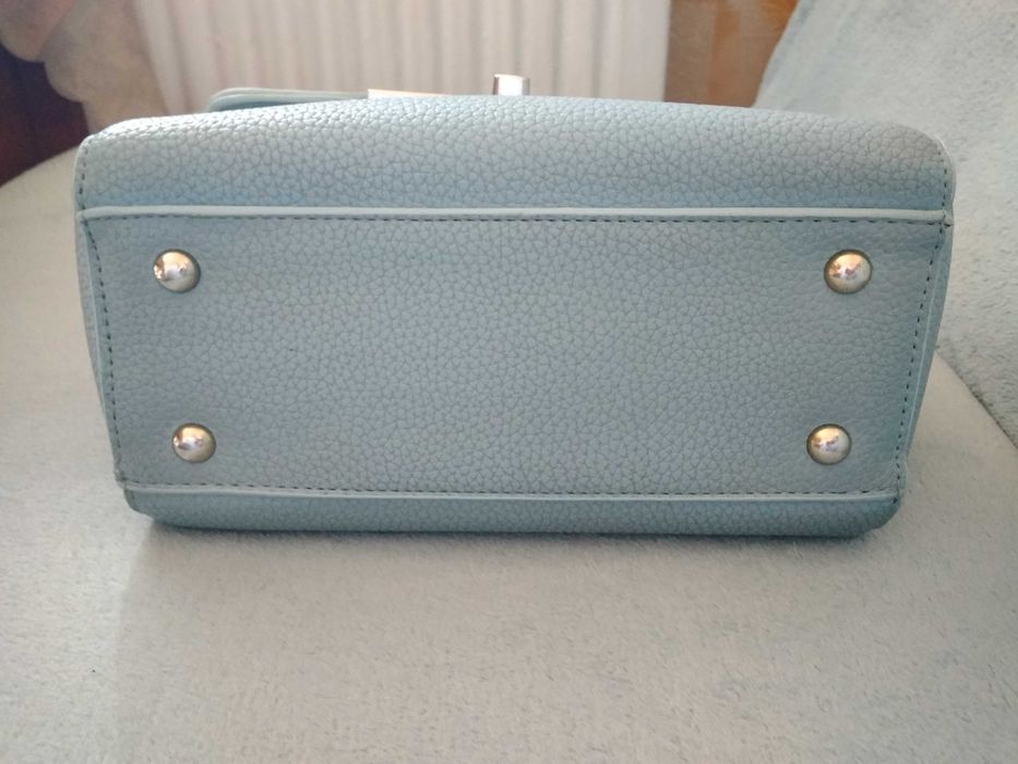 Сумка сумочка голубого цвета небольшая