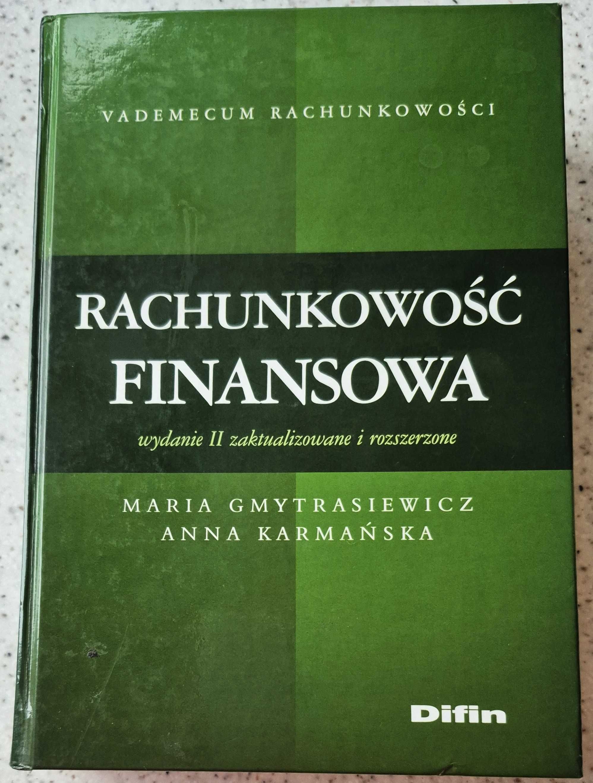 Rachunkowość finansowa - A. Karmańska i  M. Gmytrasiewicz