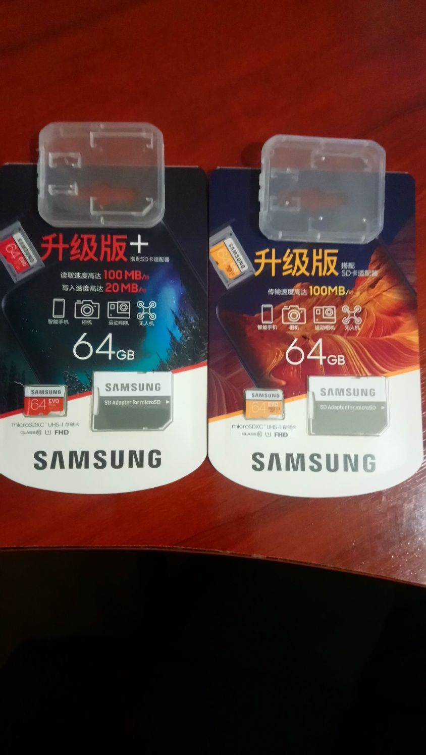 Карта пам'яті micro sd Samsung 64 гБ