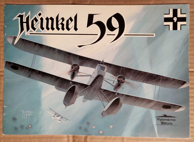 Janusz Ledwoch HEINKEL 59 Militaria nr 9 lotnictwo samoloty