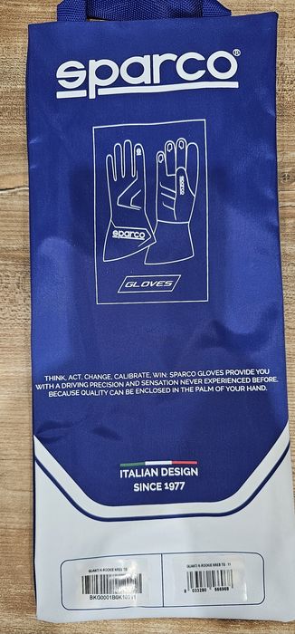 Rękawice kartingowe Sparco K-Rookie