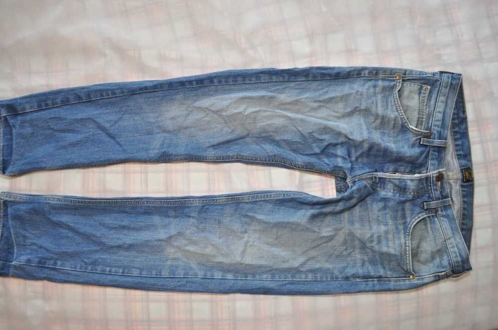 LEE DAREN 86cm 32/32 męskie spodnie jeansowe slim rurki s3