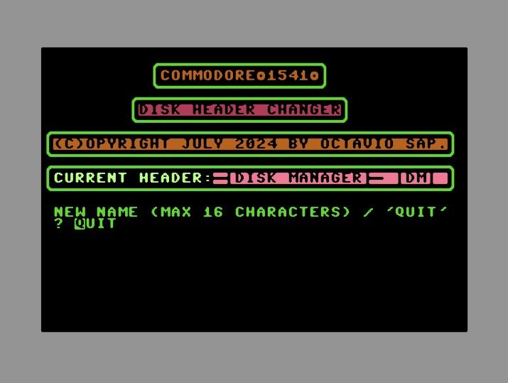 Disk Manager /Revival de diskettes de 5,25 para commodore 64.