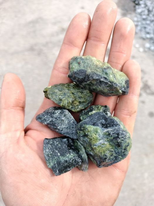 Kamień ozdobny grys serpentynit zielony! Kamień ogrodowy kora kamienna