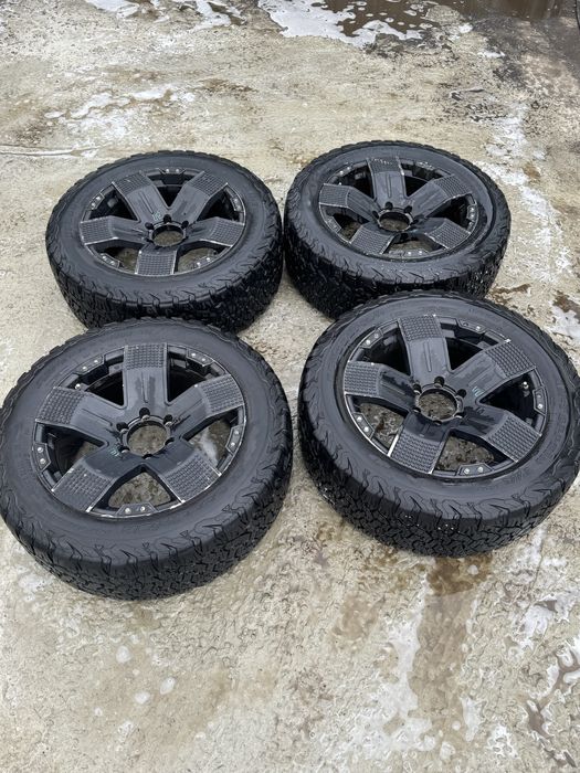 Диски 6/139.7 r20 з шинами у зборі