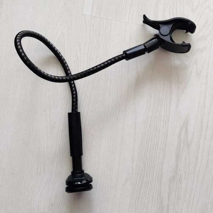 Suporte para telemóvel com pescoço de cisne