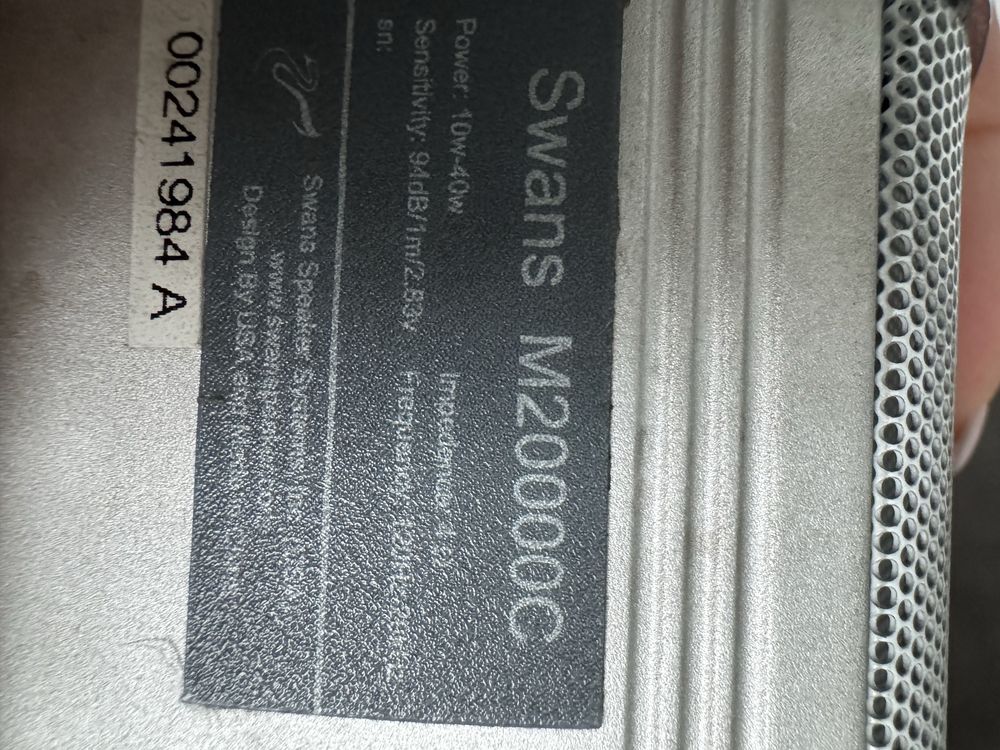 Акустична система Swans M20000C.  USA. 100dB