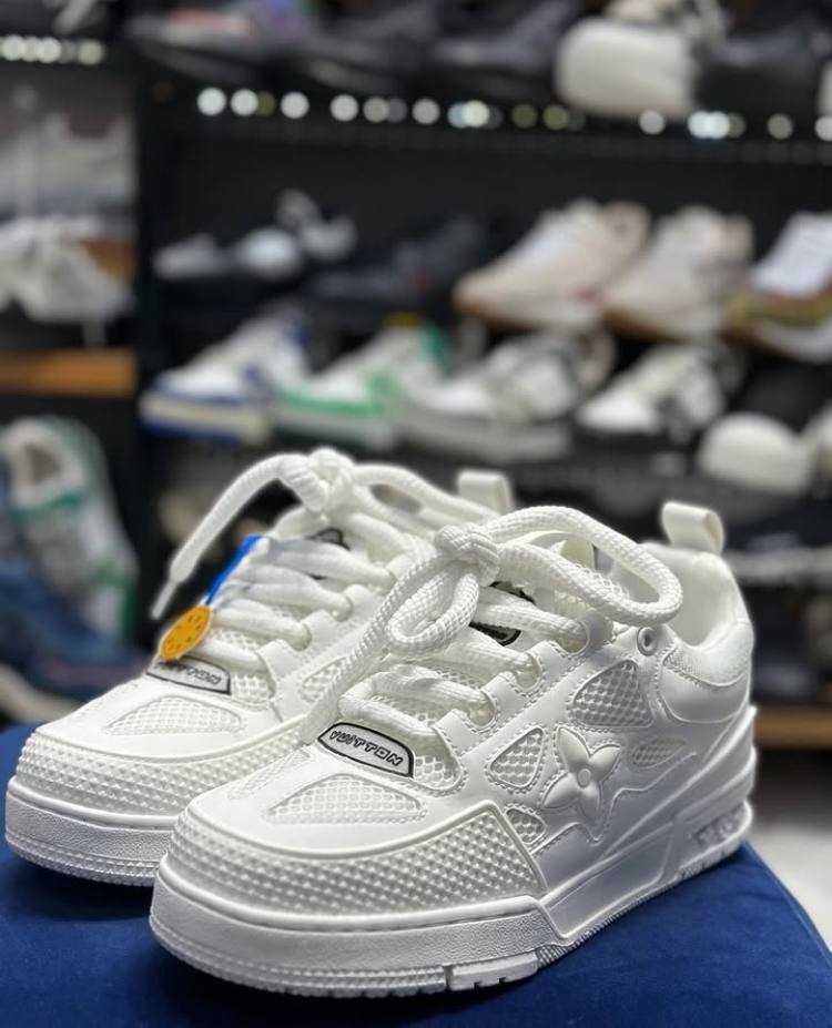 (БЕЗ ПЕРЕДОПЛАТИ)Louis Vuitton Skate луї віттон скейт білі