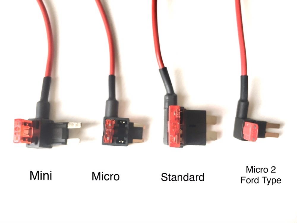 Add-a-circuit • Adaptador Fusível de Circuito Duplo • PiggyBack Fuse