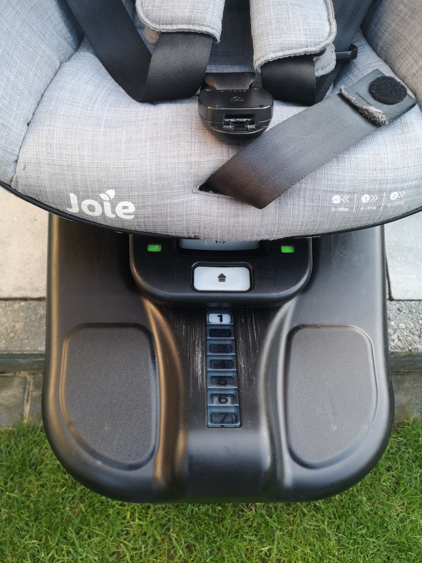 Fotelik dziecięcy joie z bazą na isofix