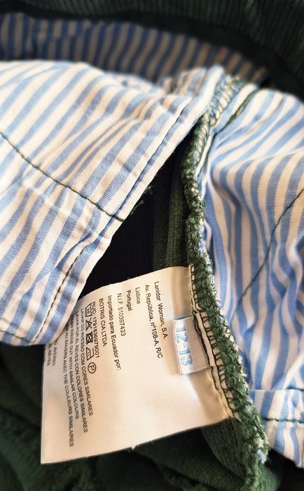 Calças Cotelê Lanidor 12-13 anos