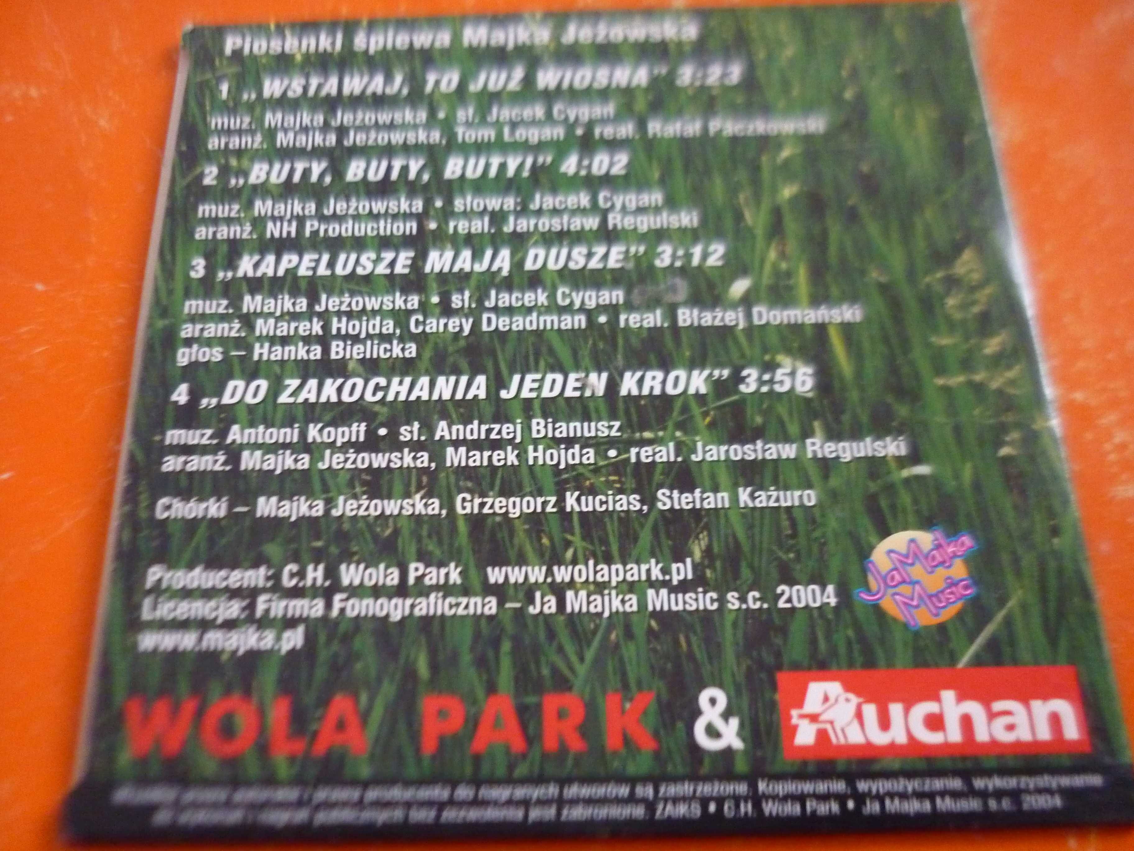 Płyta CD Majka Jeżowska "Wstawaj, To Już Wiosna" ("Buty", "Kapelusze")