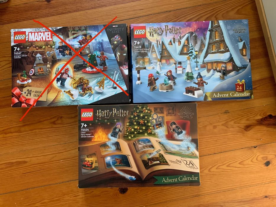 Calendarios advento Lego