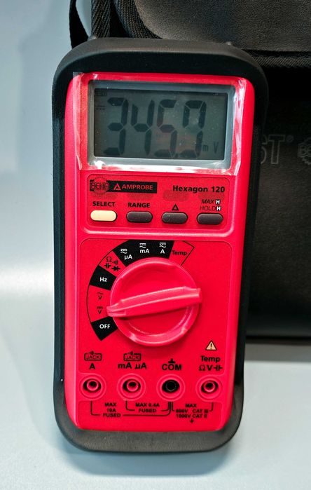 Multimetr Cyfrowy Beha Amprobe Miernik Cat III 1000V 600V HEX120D NOWY