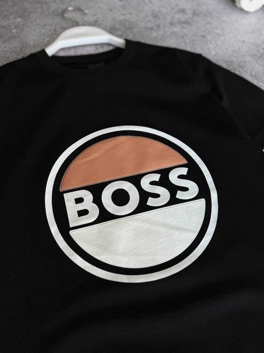 Футболка BOSS Black premium з qr-code та бірками i57/7437