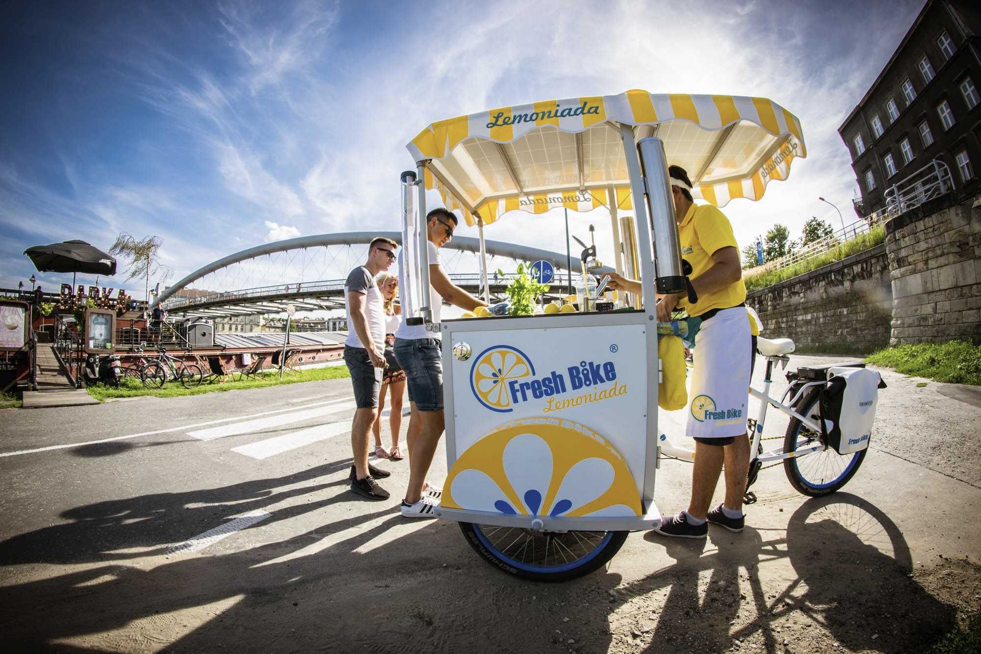 rower riksza fresh bike lemoniada biznes