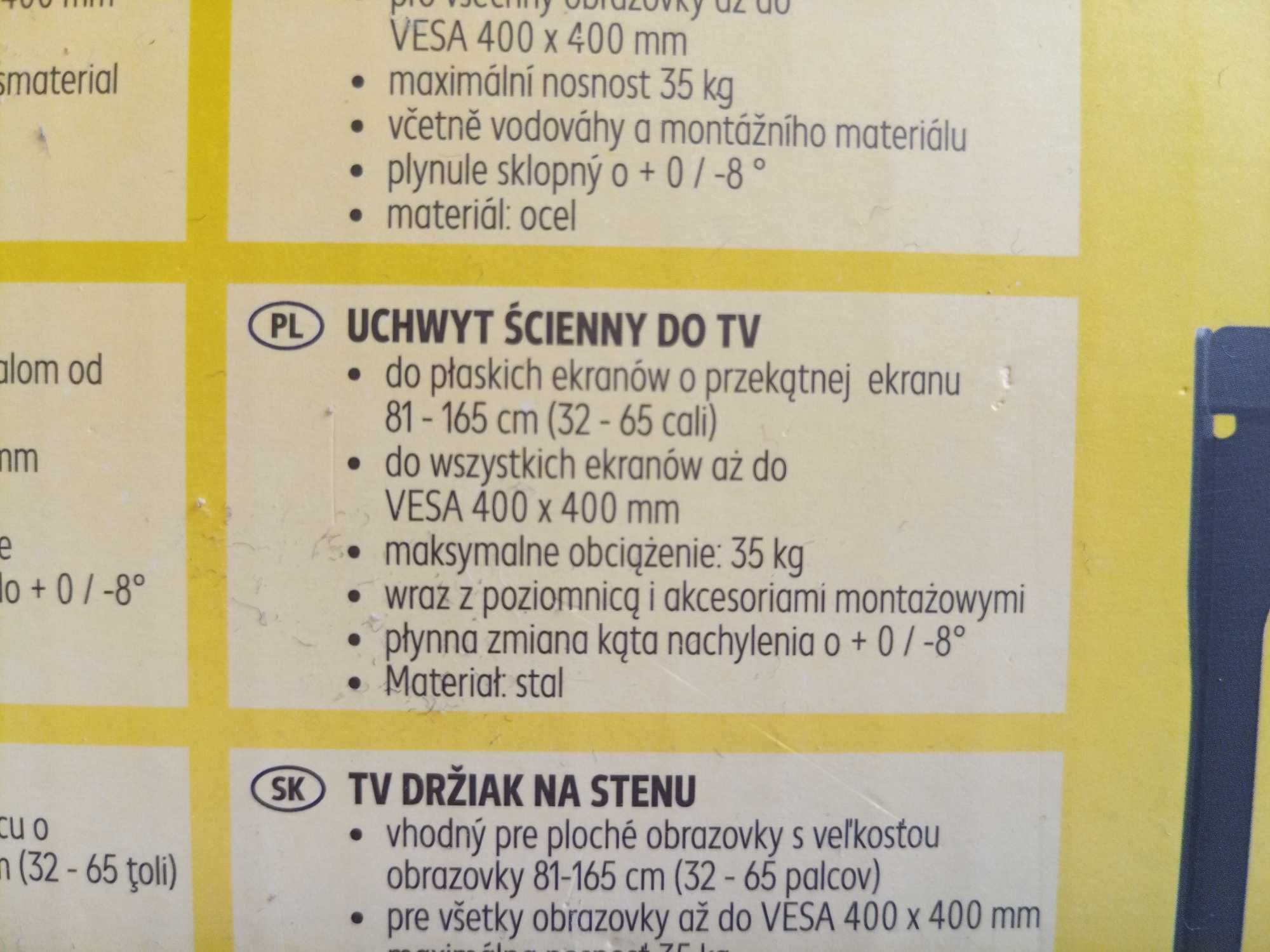 Uchwyt ścienny do telewizora TV  32-65 cali