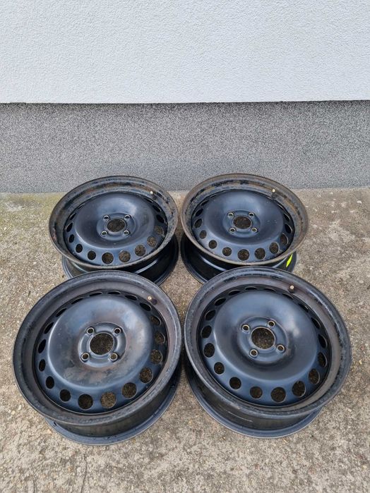 FELGI STALOWE 4x100 R15" 6Jx 15 ET40 Renault Clio III IV TPMS F159