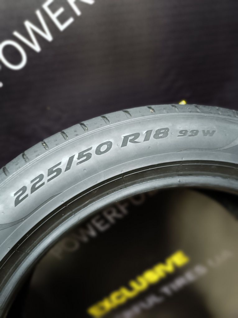 225/50 R18 Pirelli пара літо,шини б/у