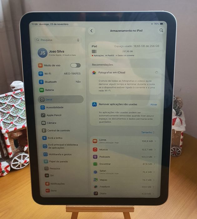 Ipad 10° geração 256 Gb