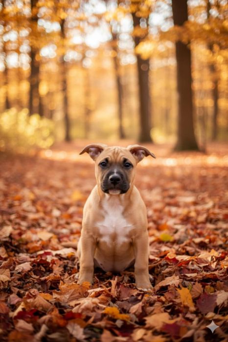 Śliczny Amstaff FCI gotowy do odbioru