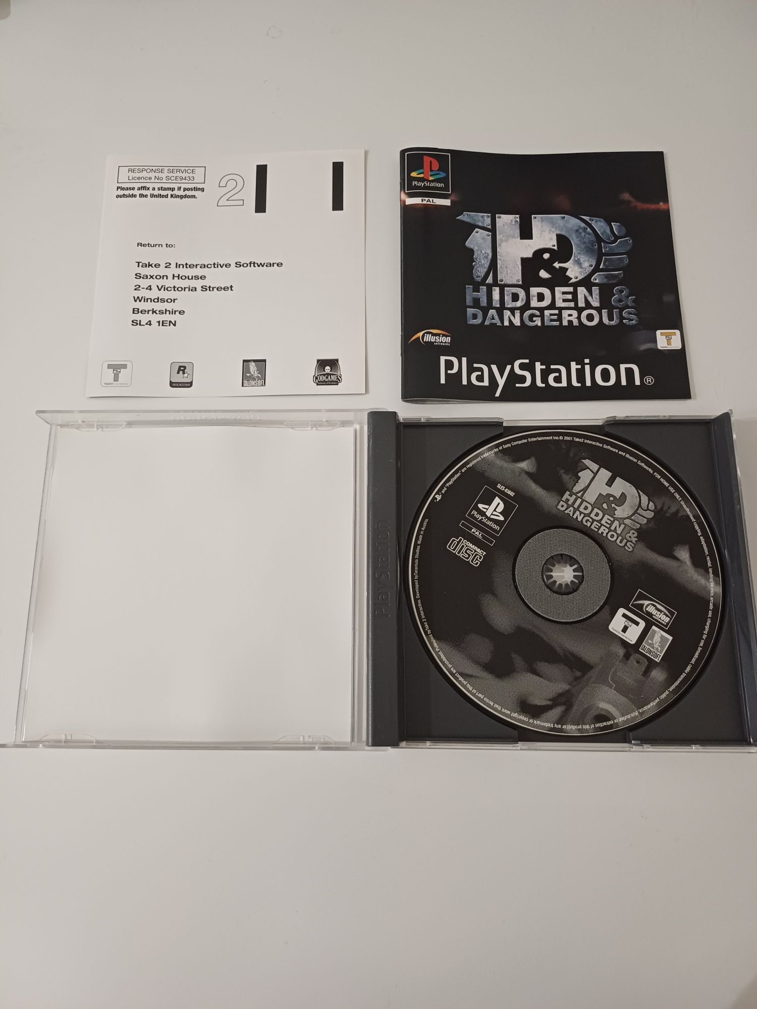 Hidden & Dangerous Sony PlayStation PS1