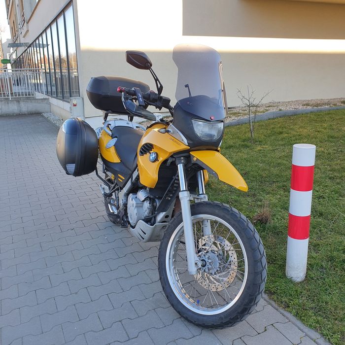 BMW F650GS, 2001. Doposażony.