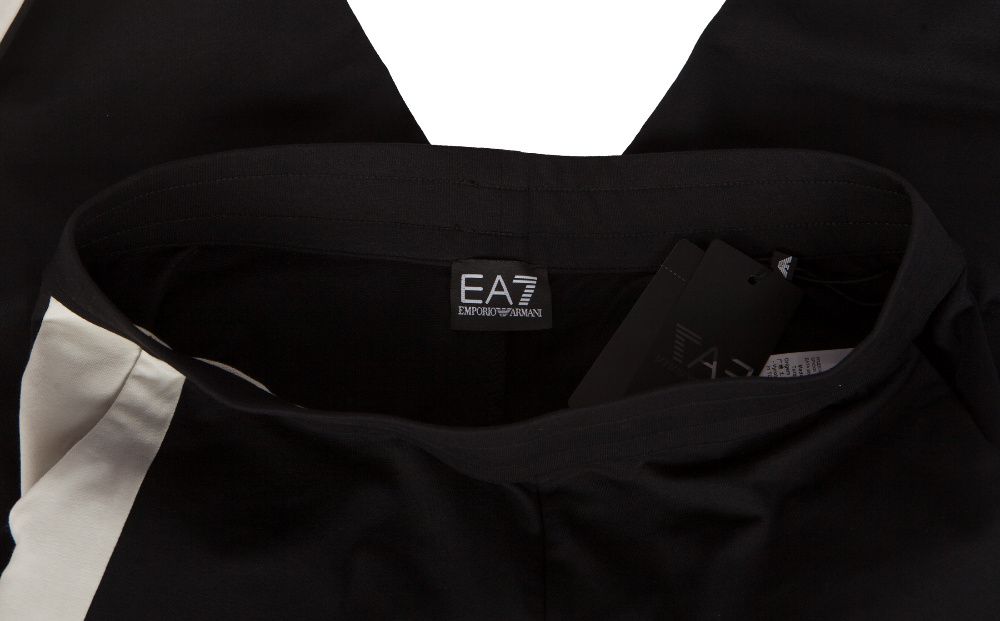 EMPORIO ARMANI EA7 markowe spodnie legginsy GOLD