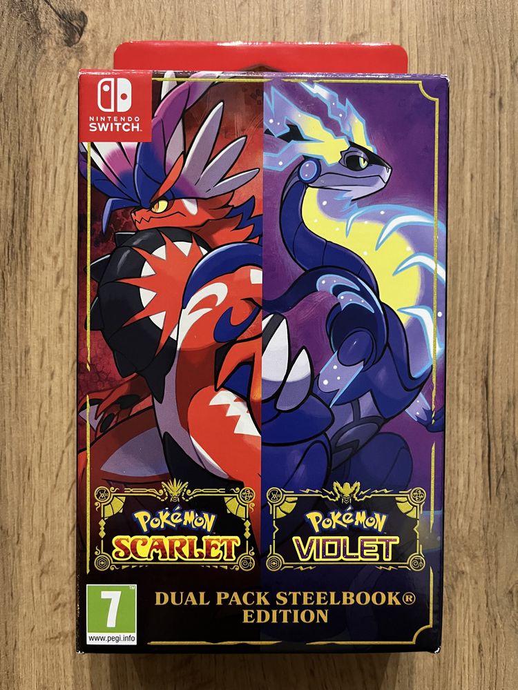 Używany zestaw Pokemon Violet & Scarlet Nintendo Switch