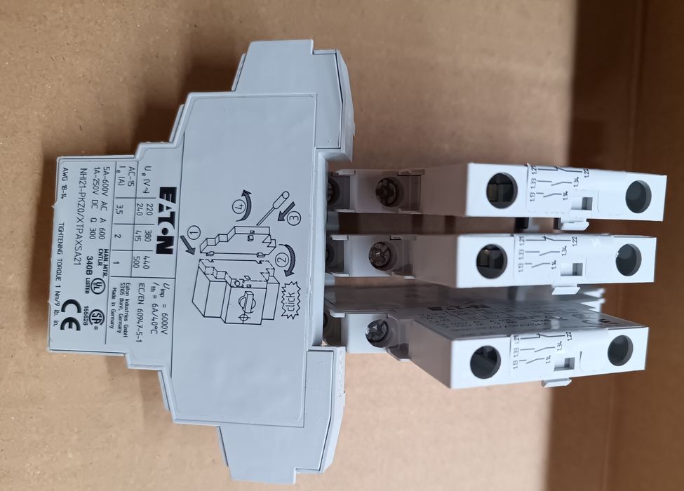 Styki pomocnicze Eaton NHi21-PKZ0/XTPAXSA21