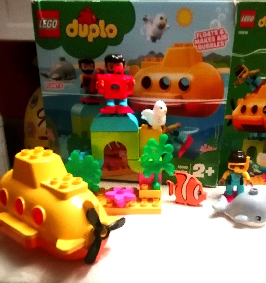 Lego duplo town przygoda w łodzi podwodnej