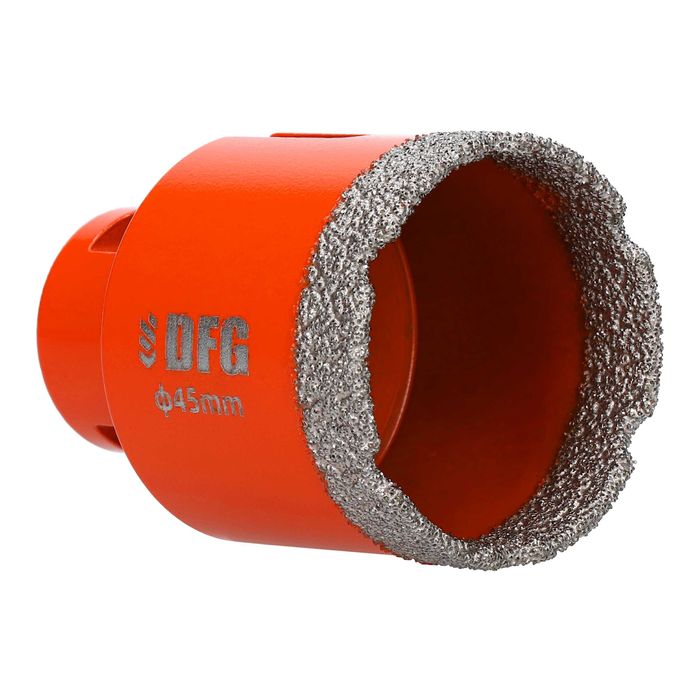 Otwornica DIAMENTOWA, wiertło do gresu, kafli fi45 mm NOWA DFG Wysyłka