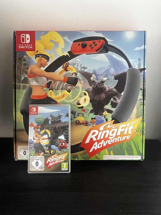 Gra Ring Fit Adventure Nintendo switch gra interaktywna komplet