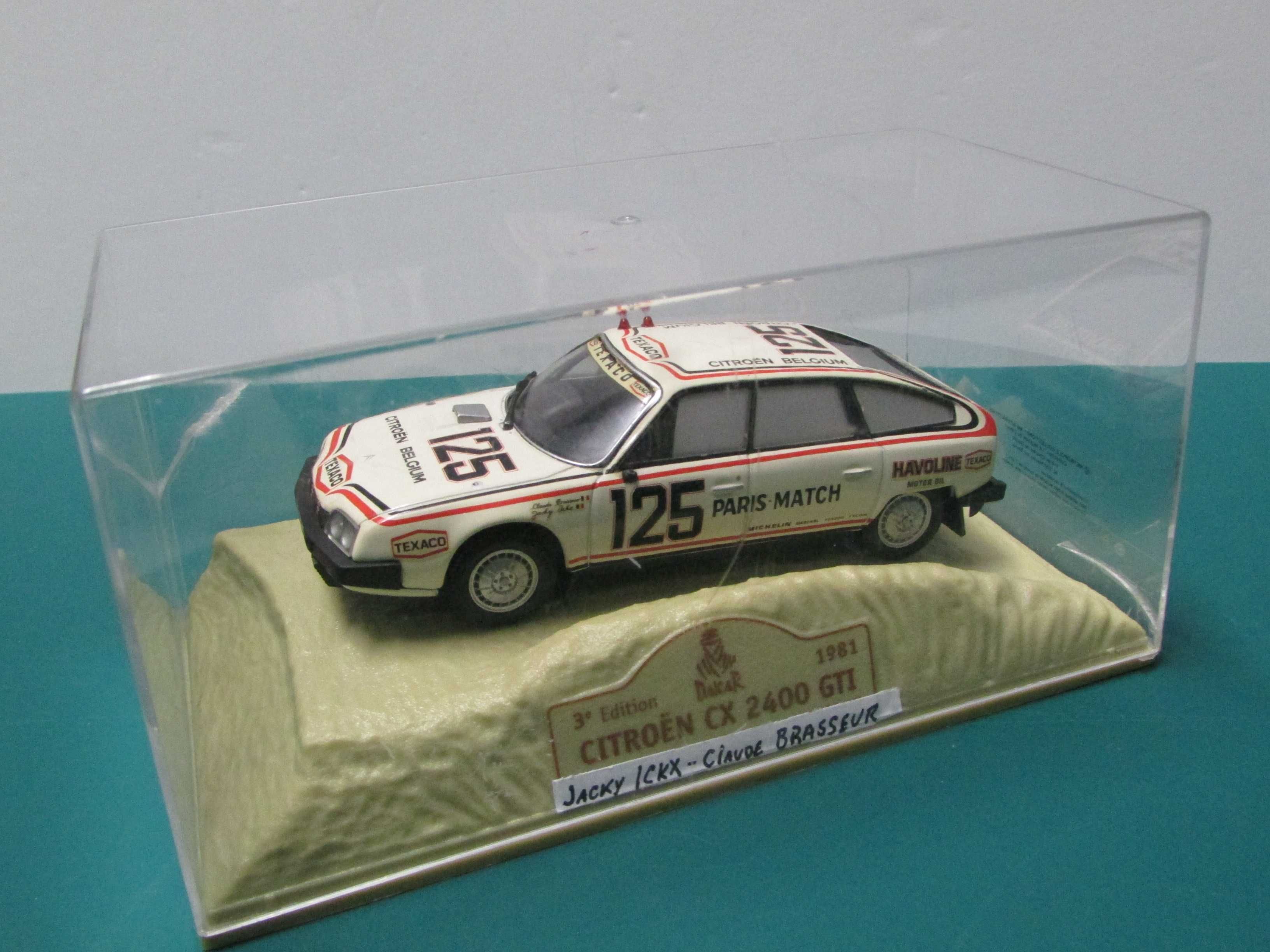 Citroen CX 2400 GTI #125 - Rally Dakar 1981 - Norev 1/43