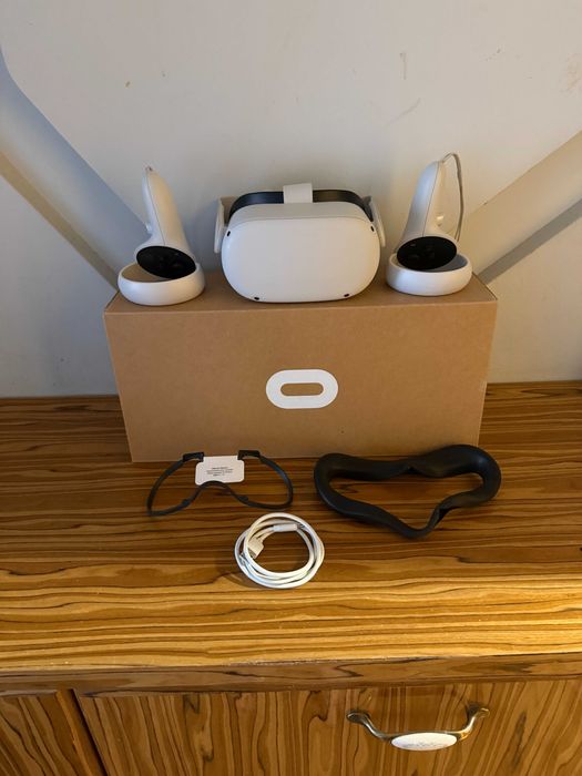Gogle Meta oculus quest 2 II 128GB VR wirtualna rzeczywistość Zestaw