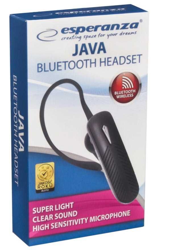 Słuchawka bluetooth Esperanza Java kolor: czarny