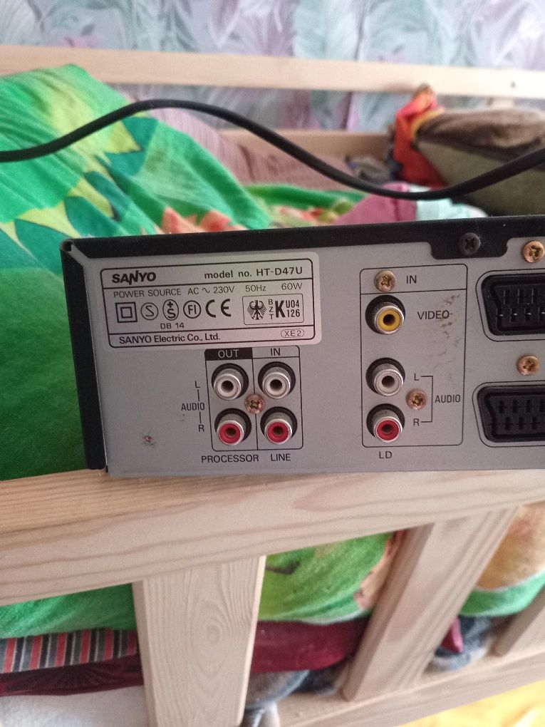 Equalizer że wzmacniaczem sanyo