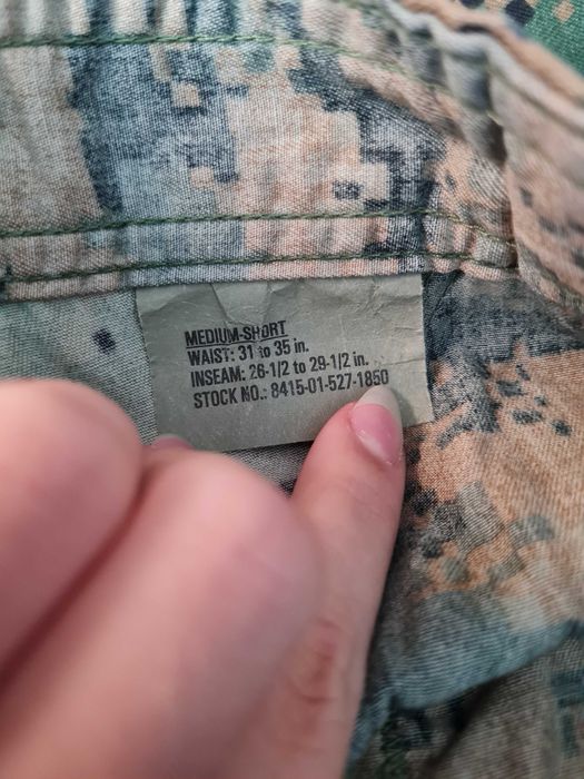 Para spodni AOR2 NWU Medium Regular + Marpat MCCUU Medium Short