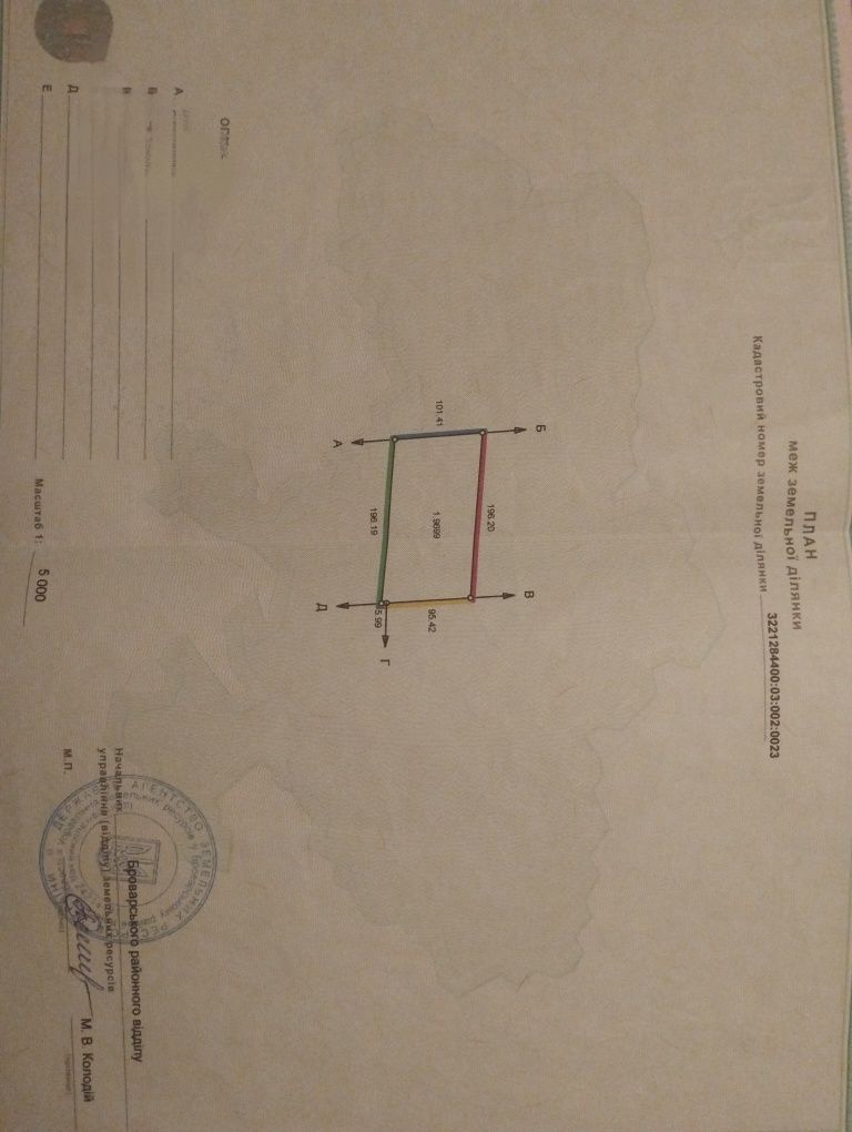 Продам паї в Броварському районі