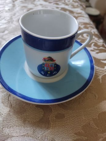 Chávenas de café coleção F.C. Porto em porcelana