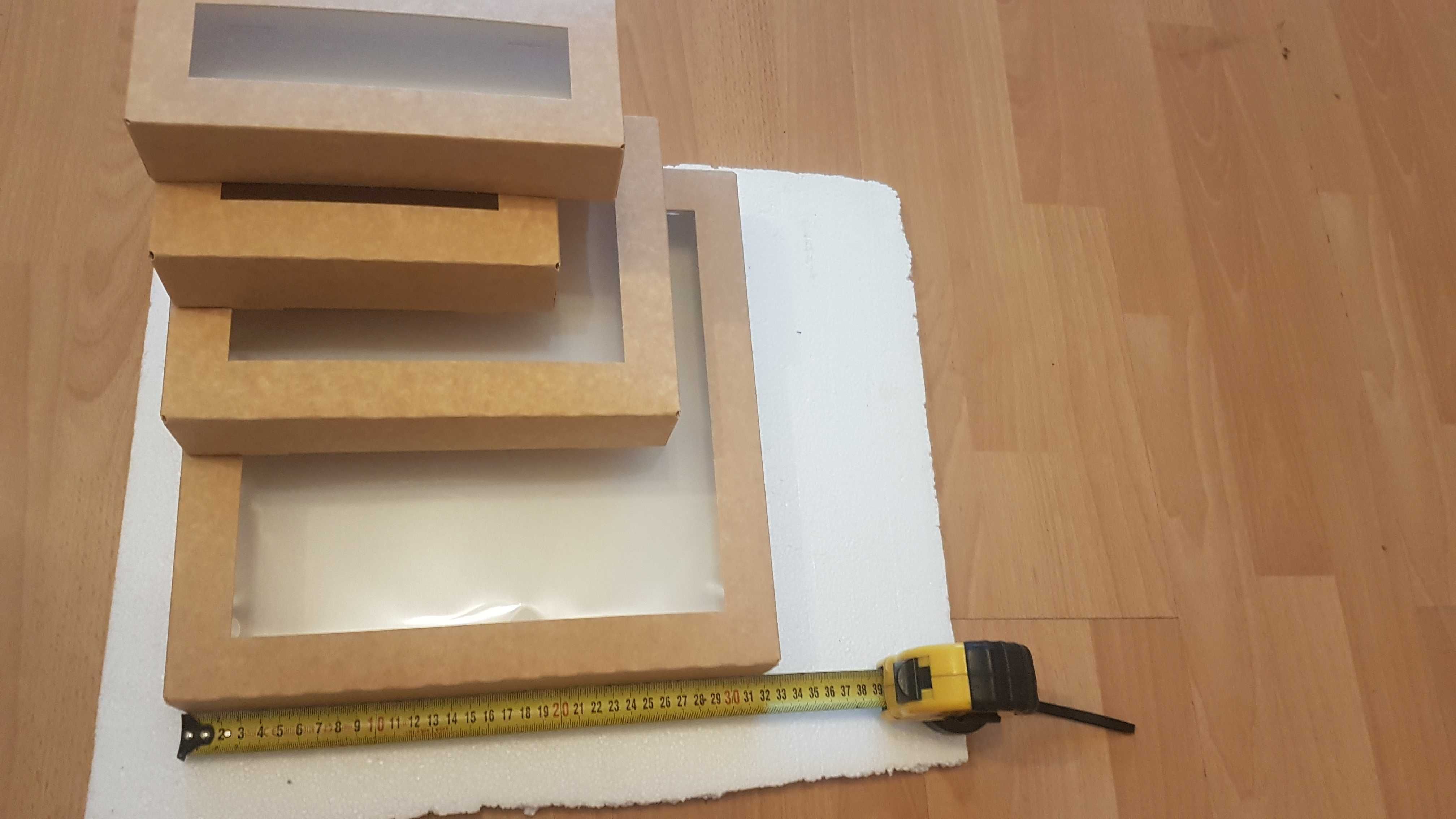 Pudełko na sushi ciastka 32x32x5 cm opakowanie z Box4sushi 37 szt