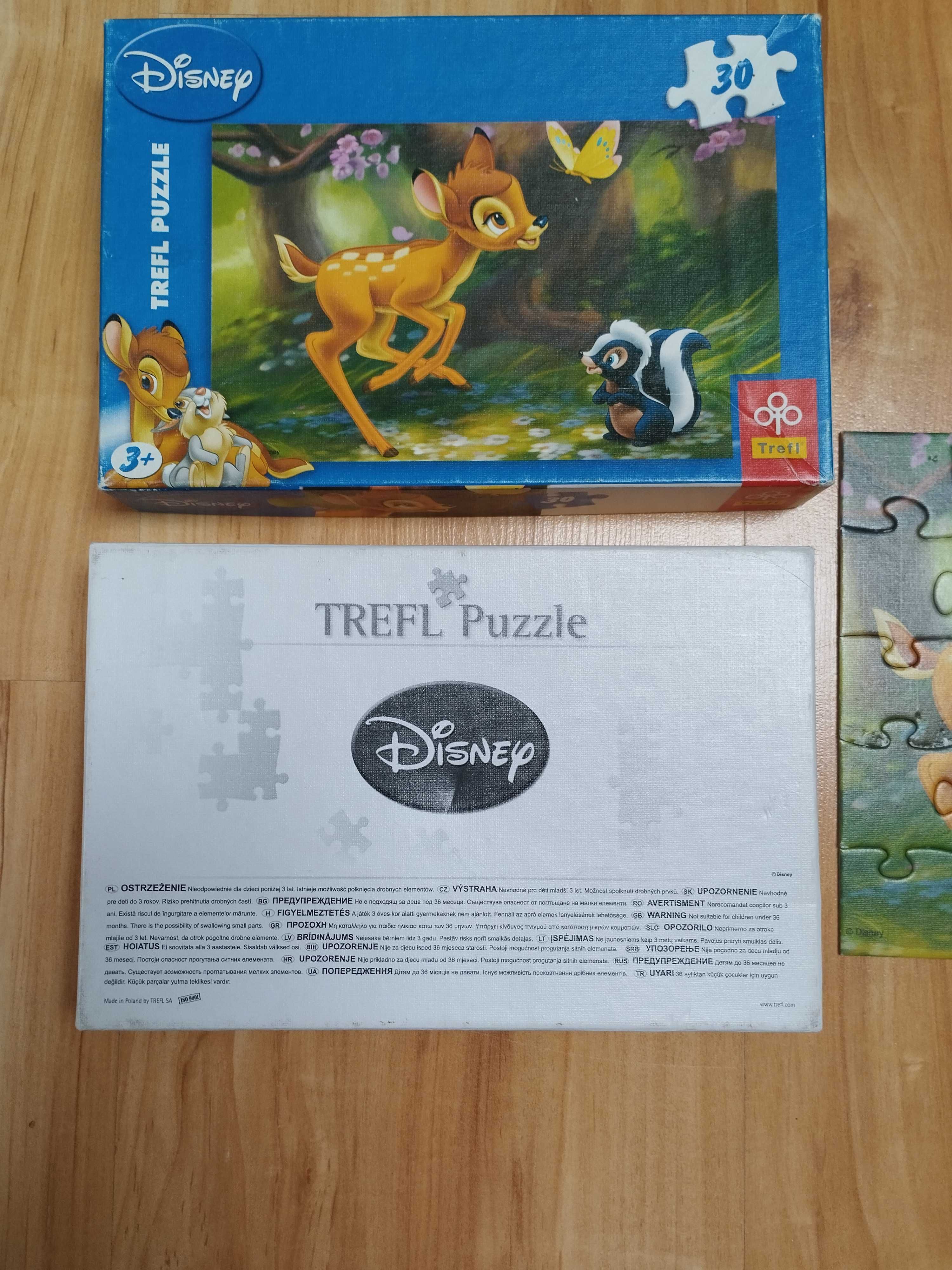 Disney Bambi sarenka, 30 elementów, Trefl, 3+