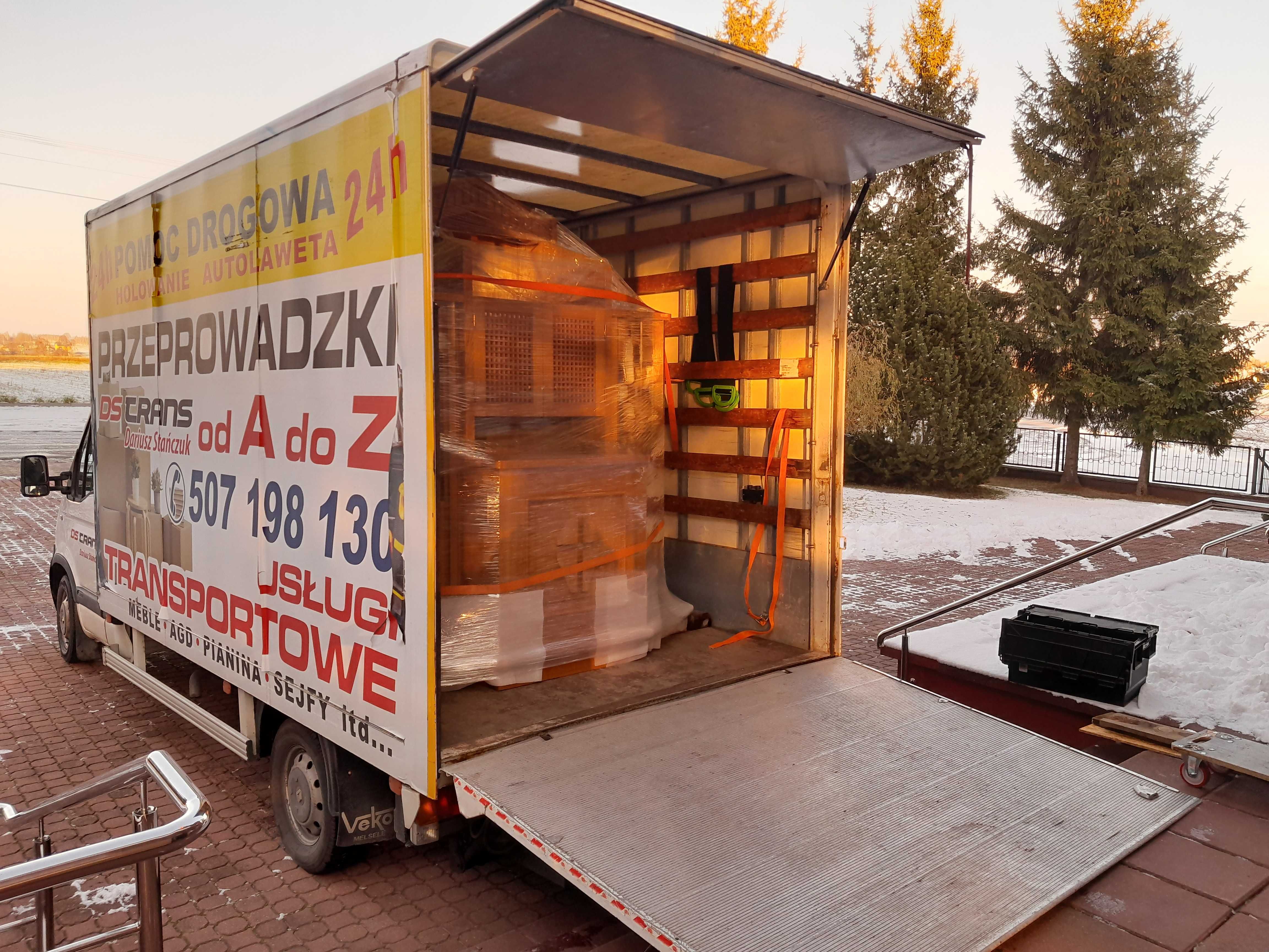 Przeprowadzki Winda Meblowa Wwozimy Wnosimy Sejfy Piania itp