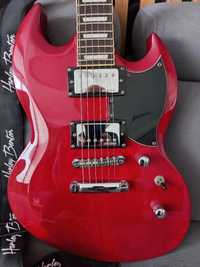 Gitara elektryczna Harley Benton DC-Custom , SG, Viper