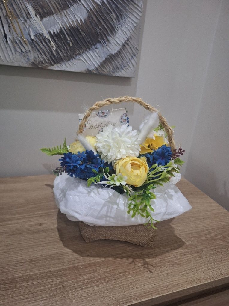 Cesta com flores