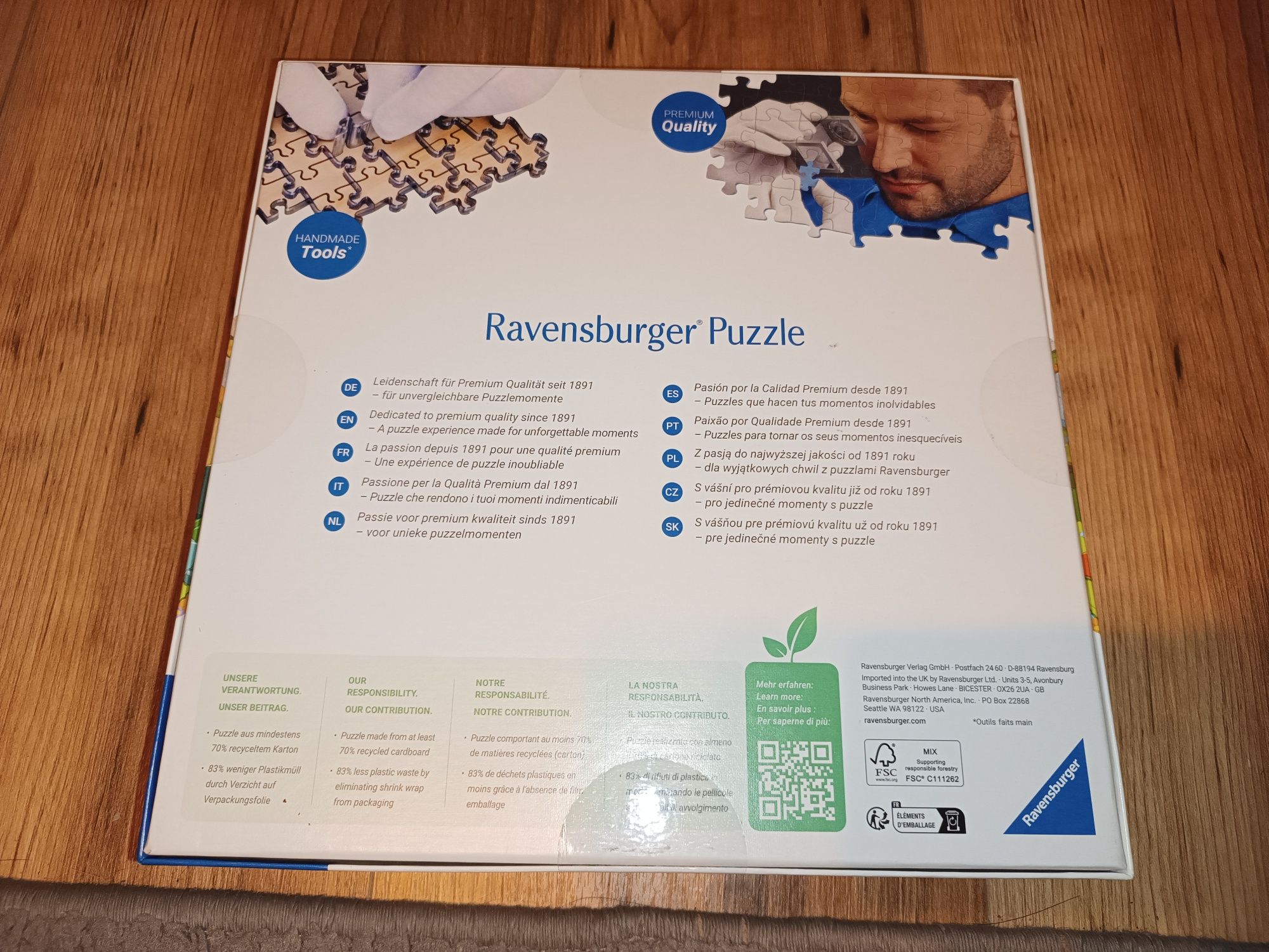 Puzzle Pokemon 500 elementów Ravensburger