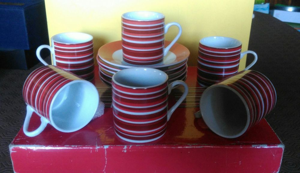 6 Chavenas de café