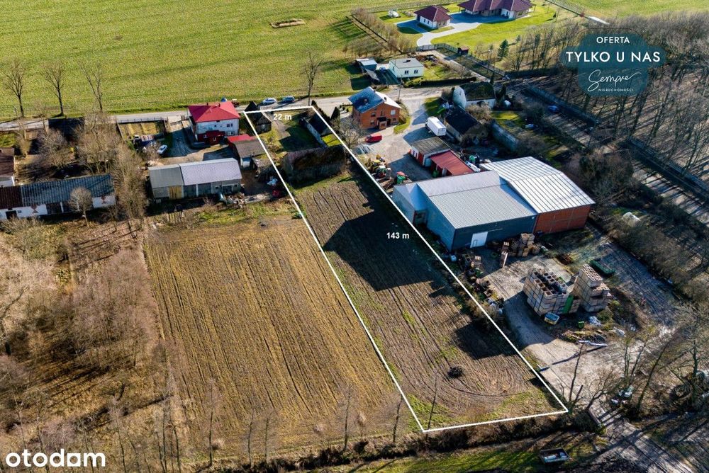 Działka pod zabudowę, siedlisko