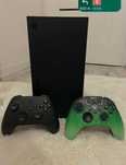 Xbox series x, pad, okablowanie, gra, stan bdb