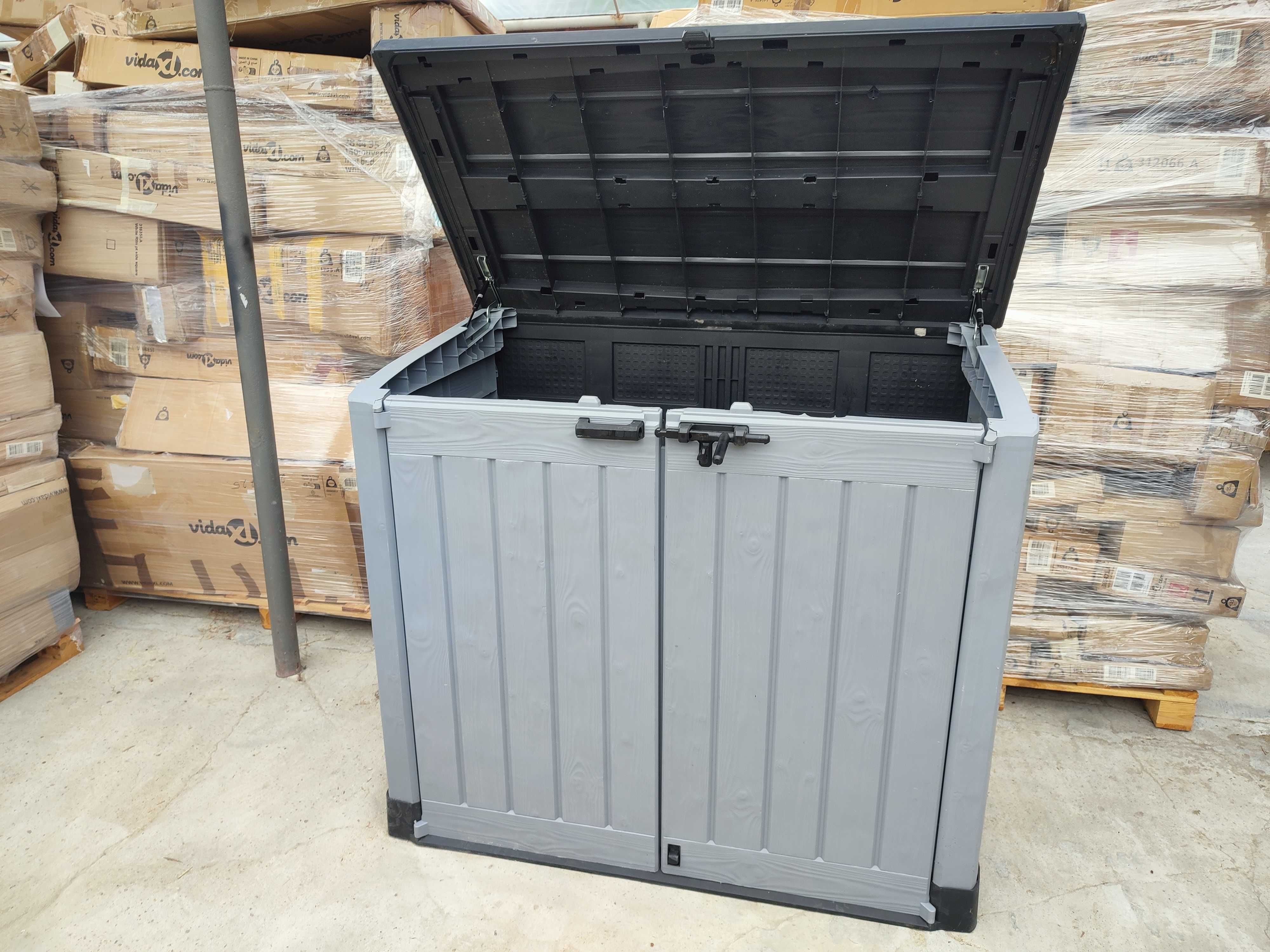 Skrzynia ogrodowa KETER STORE Pojemnik Ogrodowy 1200 L szary 145x82cm
